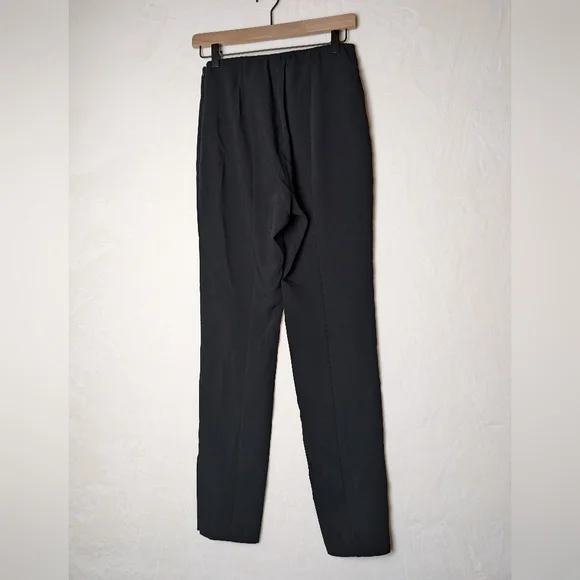 NWOT Cinq á Sept Brianne Pant black dress pants ankle side zipper 4 - Picture 4 of 12
